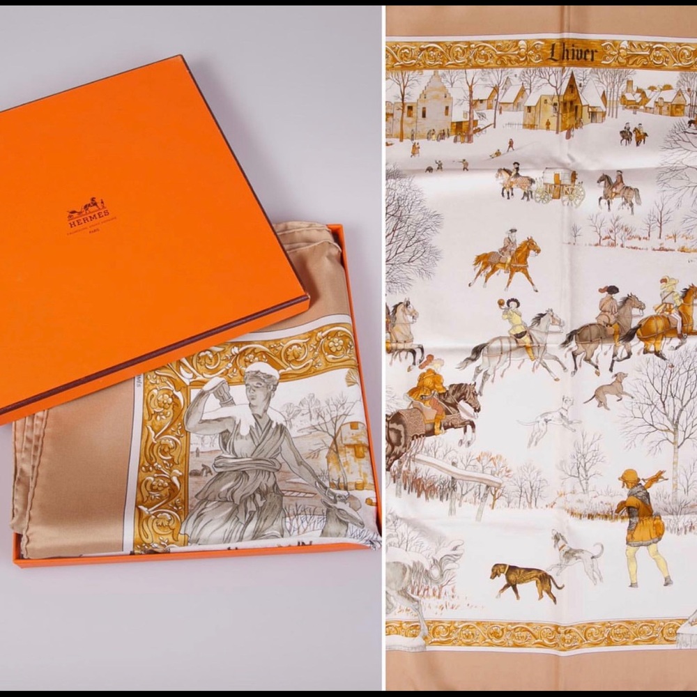 Hermès Silk Scarf